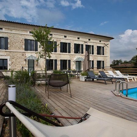 Au Bouchon Hotel Saint-Aigulin Bagian luar foto